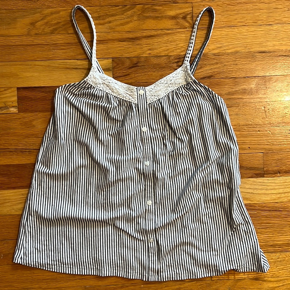 Loft striped tank top